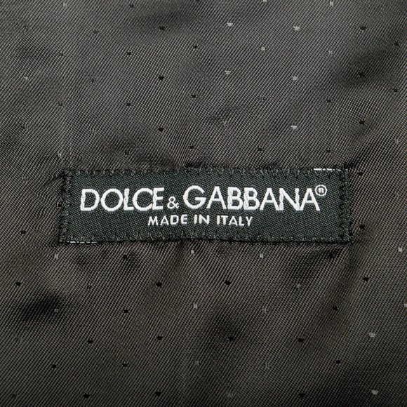 Dolce & Gabbana Men's Multi-Color Plaid 100% Wool Button Down Vest US 38 IT 48 - Picture 6 of 6